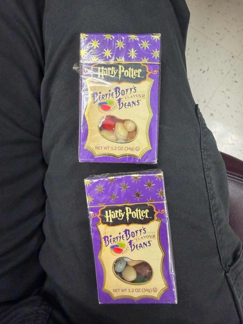 Vintage Harry Potter Bertie Bott's Flavour Beans (lot of 2)